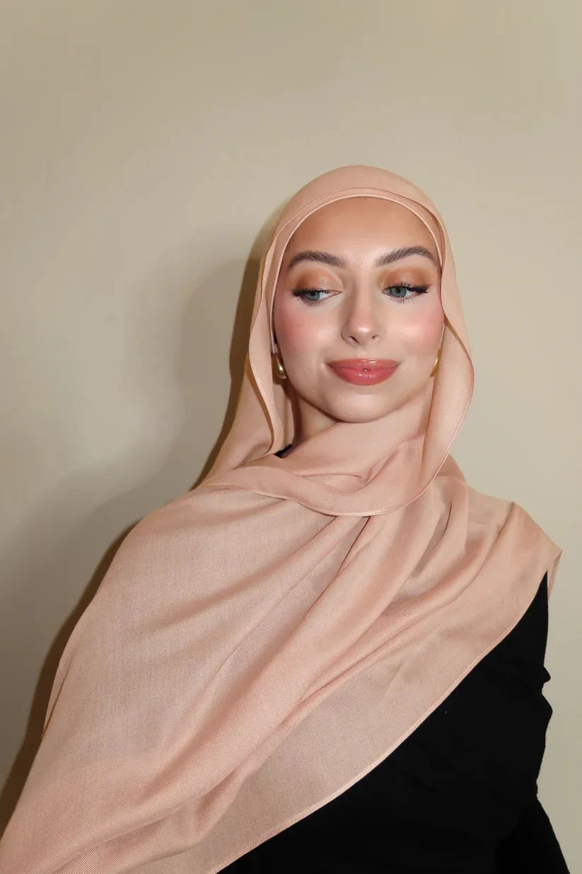 New Premium Gradient Cotton Hijab Rayon Modal Hijabs Scarf for Women Big Size Wraps and Shawls Musulman Headband Islamic Turban