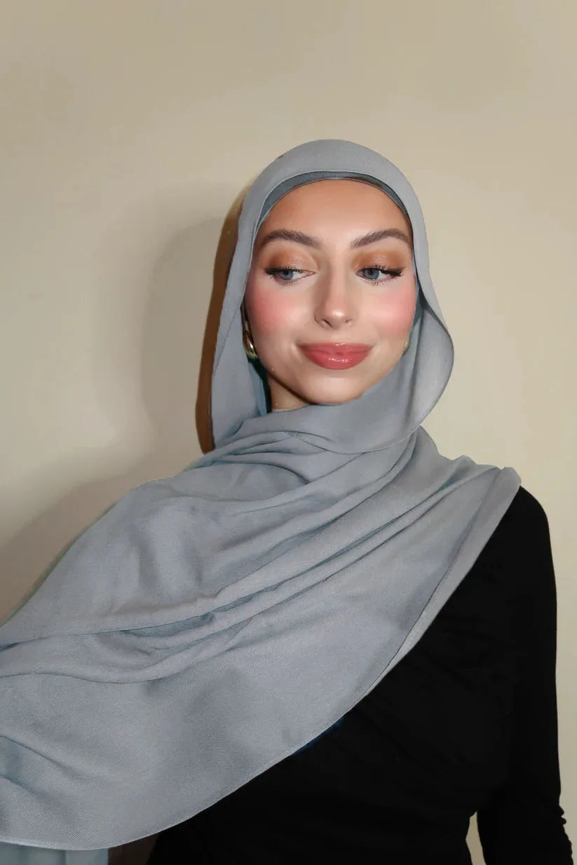 New Premium Gradient Cotton Hijab Rayon Modal Hijabs Scarf for Women Big Size Wraps and Shawls Musulman Headband Islamic Turban