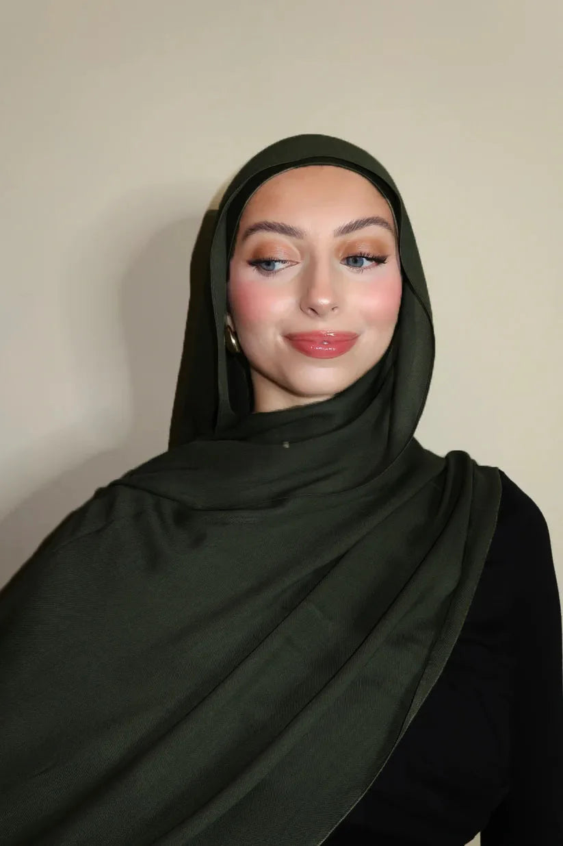 New Premium Gradient Cotton Hijab Rayon Modal Hijabs Scarf for Women Big Size Wraps and Shawls Musulman Headband Islamic Turban