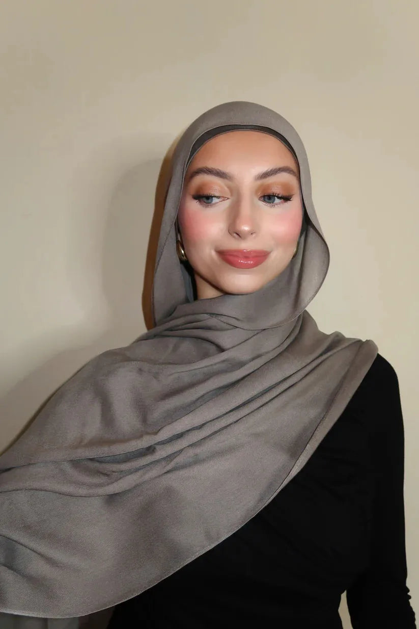 New Premium Gradient Cotton Hijab Rayon Modal Hijabs Scarf for Women Big Size Wraps and Shawls Musulman Headband Islamic Turban