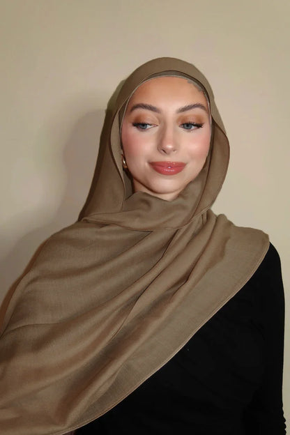 New Premium Gradient Cotton Hijab Rayon Modal Hijabs Scarf for Women Big Size Wraps and Shawls Musulman Headband Islamic Turban