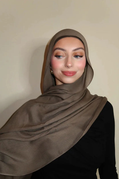 New Premium Gradient Cotton Hijab Rayon Modal Hijabs Scarf for Women Big Size Wraps and Shawls Musulman Headband Islamic Turban